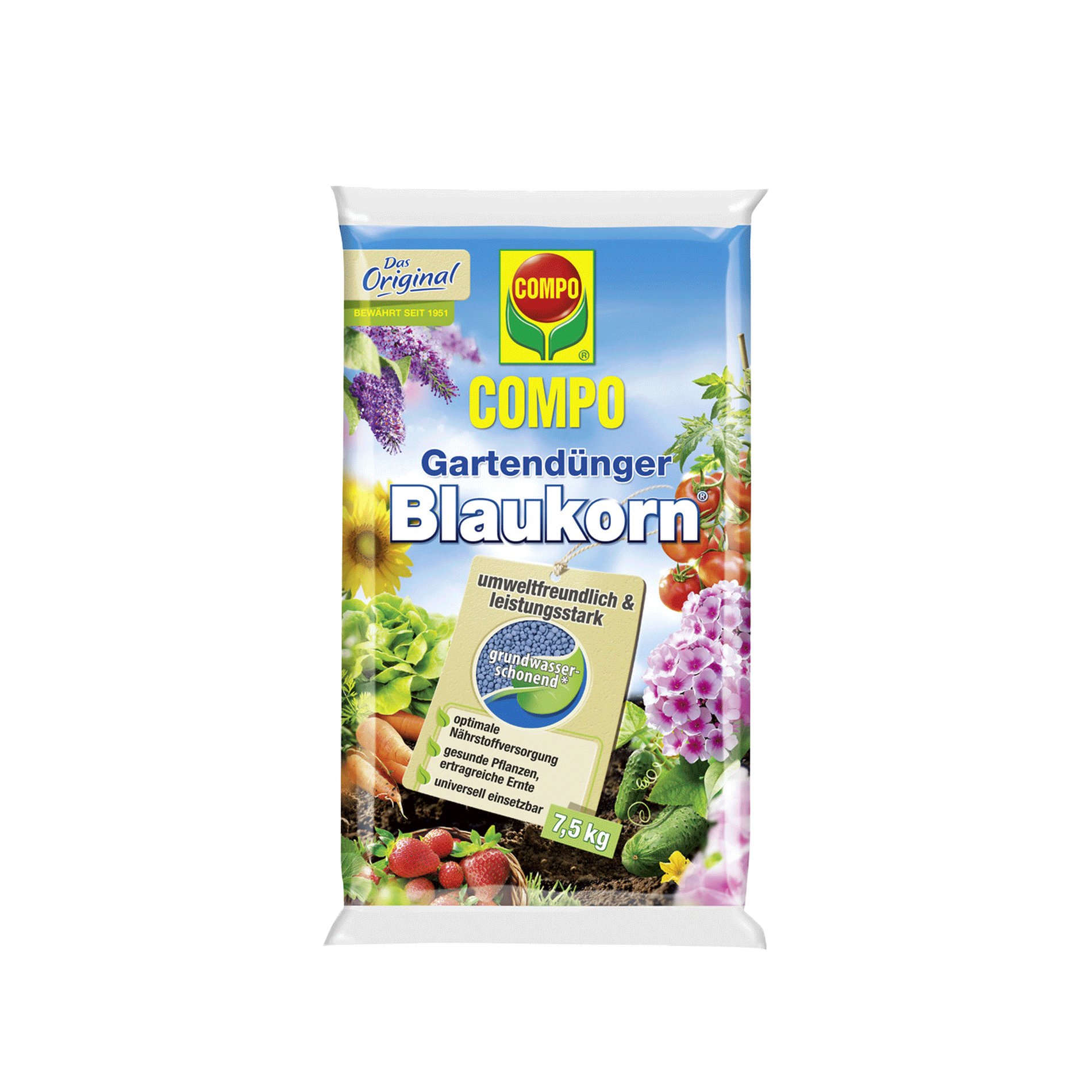 Schwarzenberger Compo Gartendünger Blaukorn® Verpackung