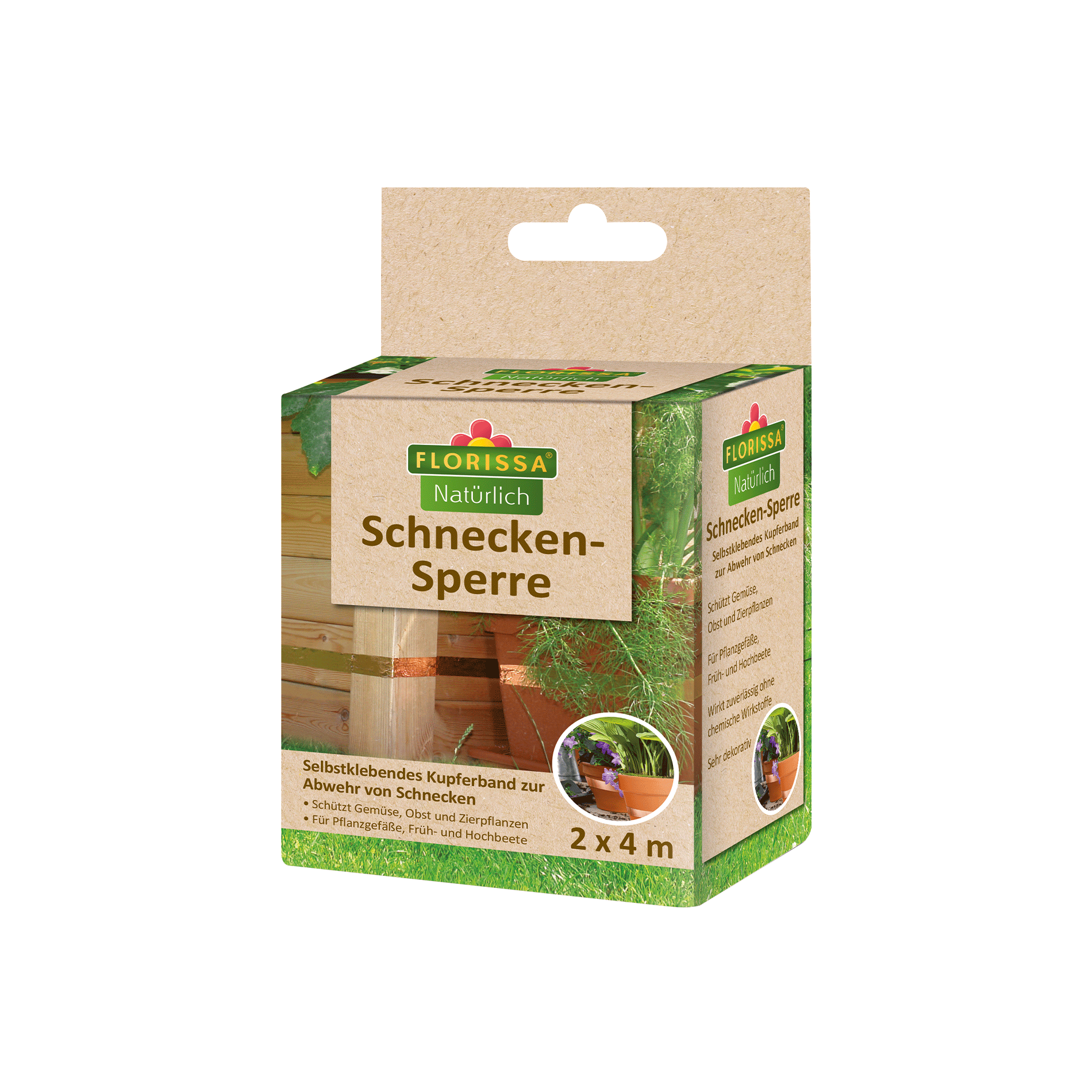 Schnecken-Sperre | 2 x 4  m