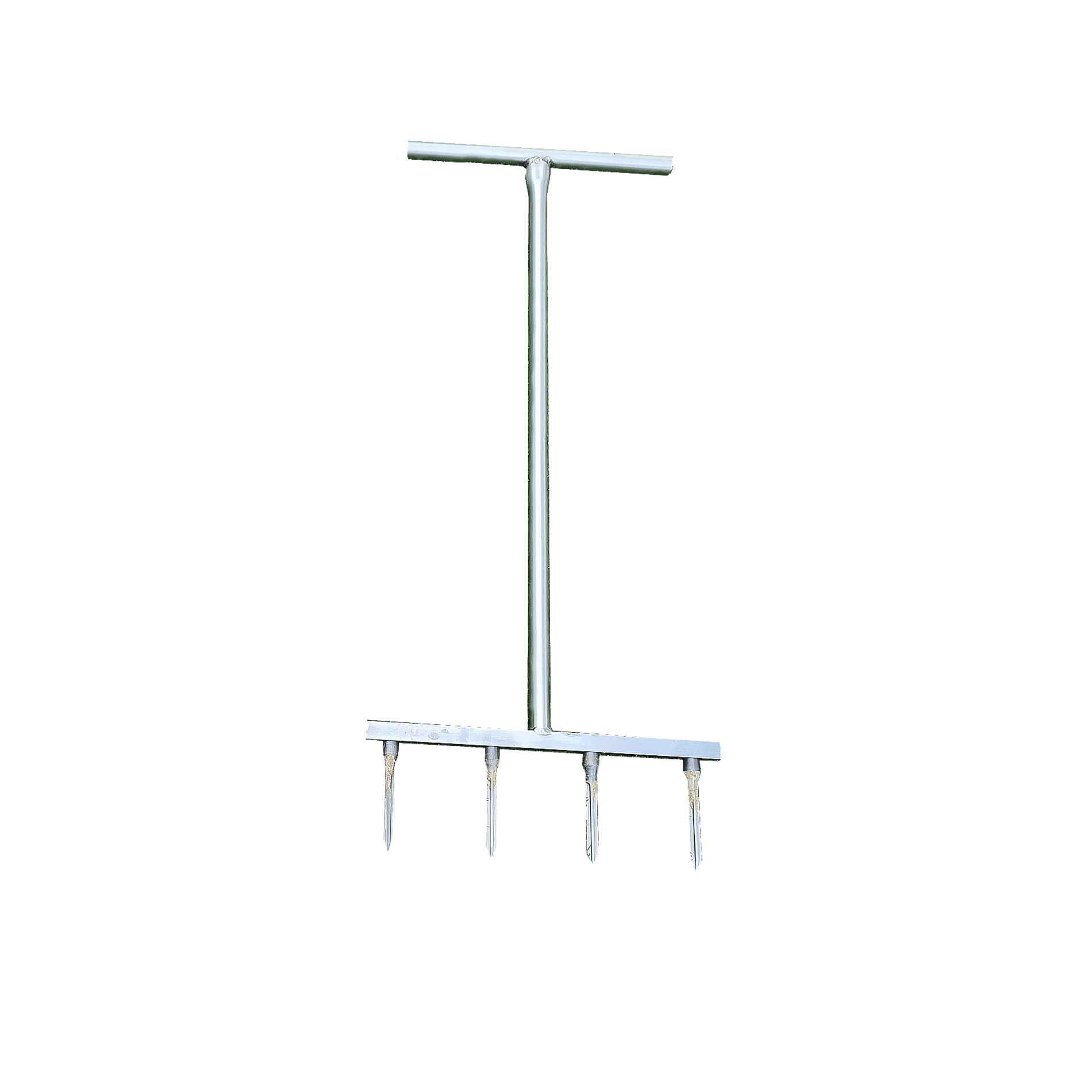 Aerifiziergabel mit Edelstahlgriff und 4 Spoons