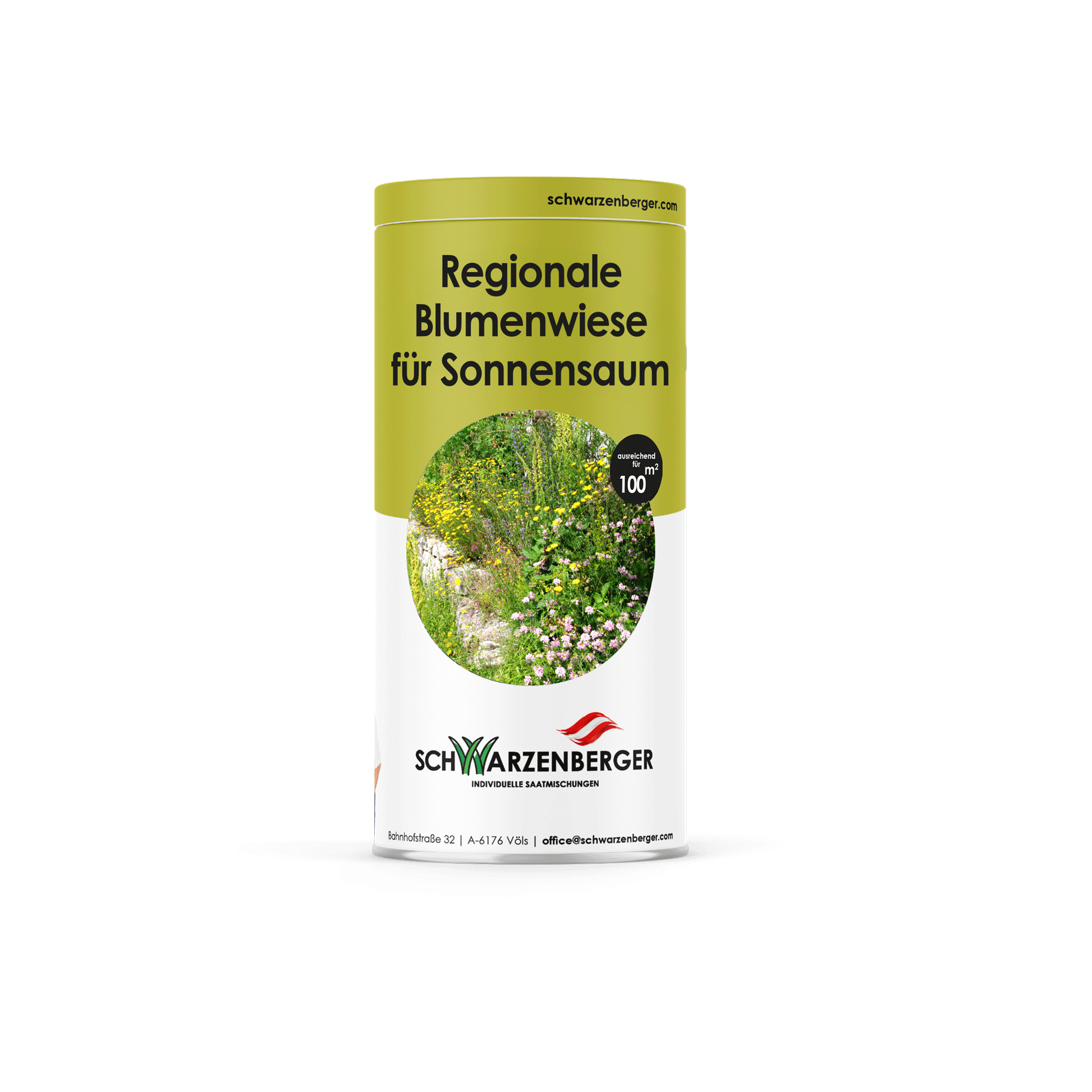 Schwarzenberger Regionale Blumenwiese für Sonnensaum 200 gr Verpackung
