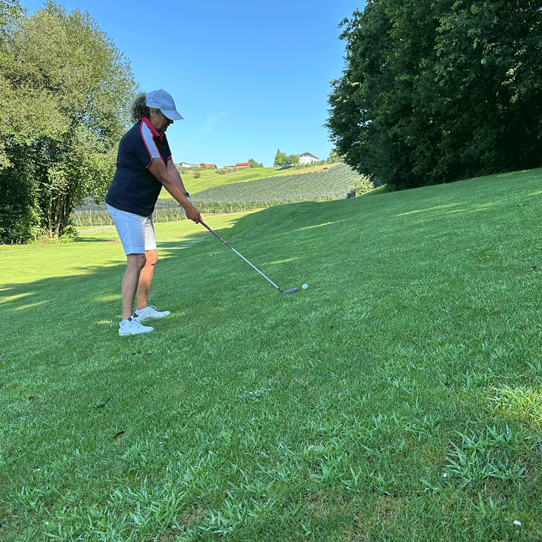 Schwarzenberger Gepflegter Fairway Golfrasen für Hanglagen RSM 4.4.1 Anwendung