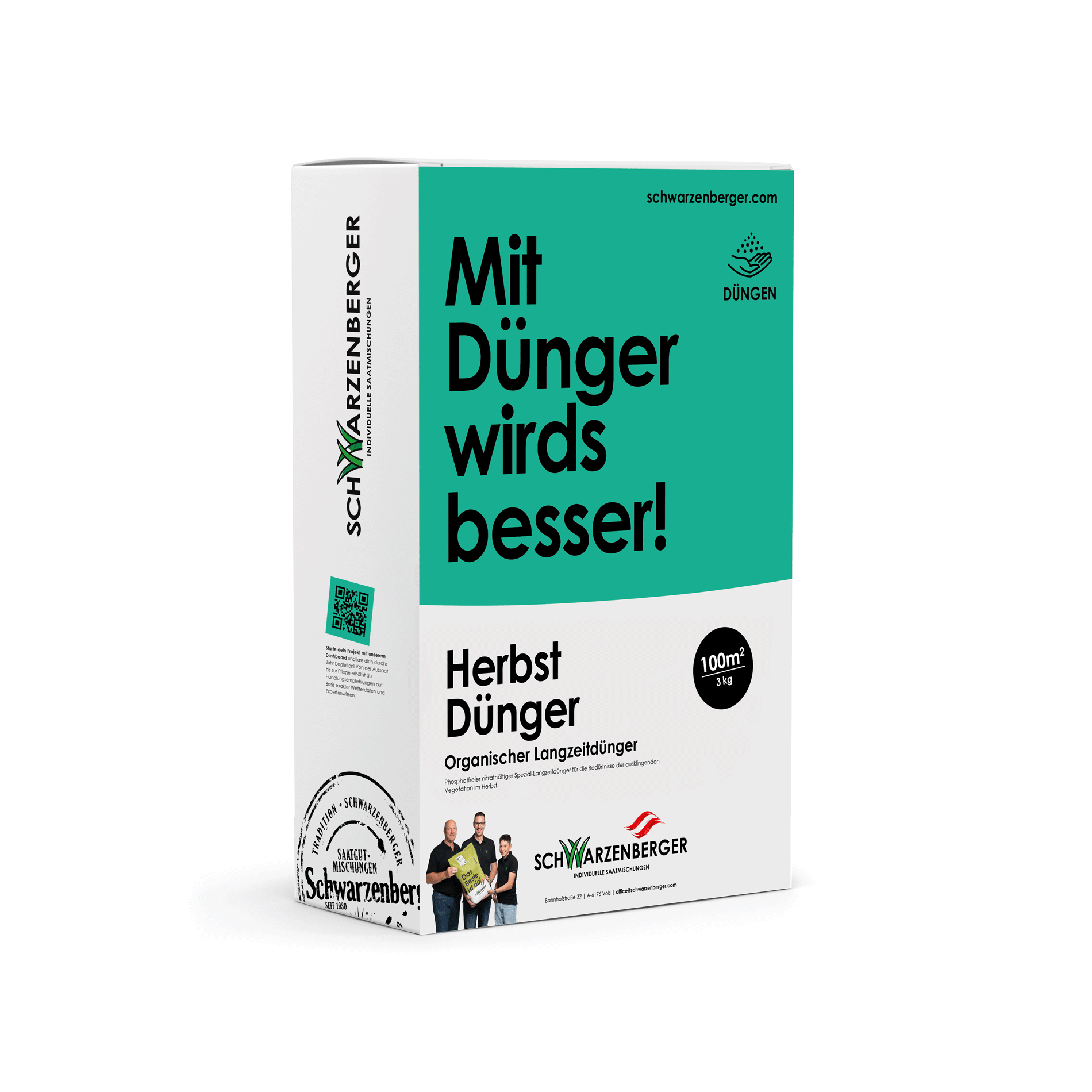 Schwarzenberger Herbstdünger 3,2 kg Verpackung