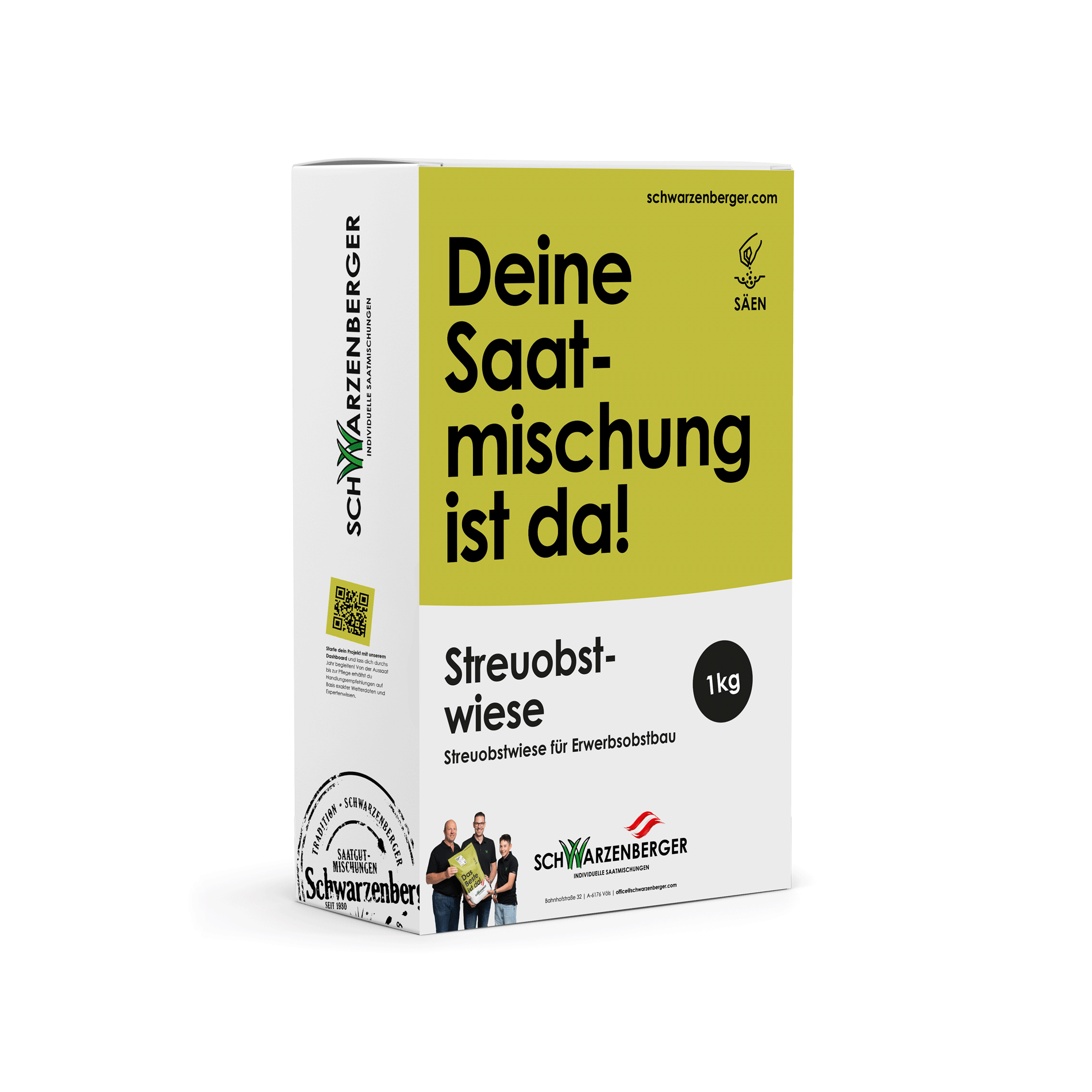 Schwarzenberger Streuobstwiese für Erwerbsobstbau 1 kg Verpackung