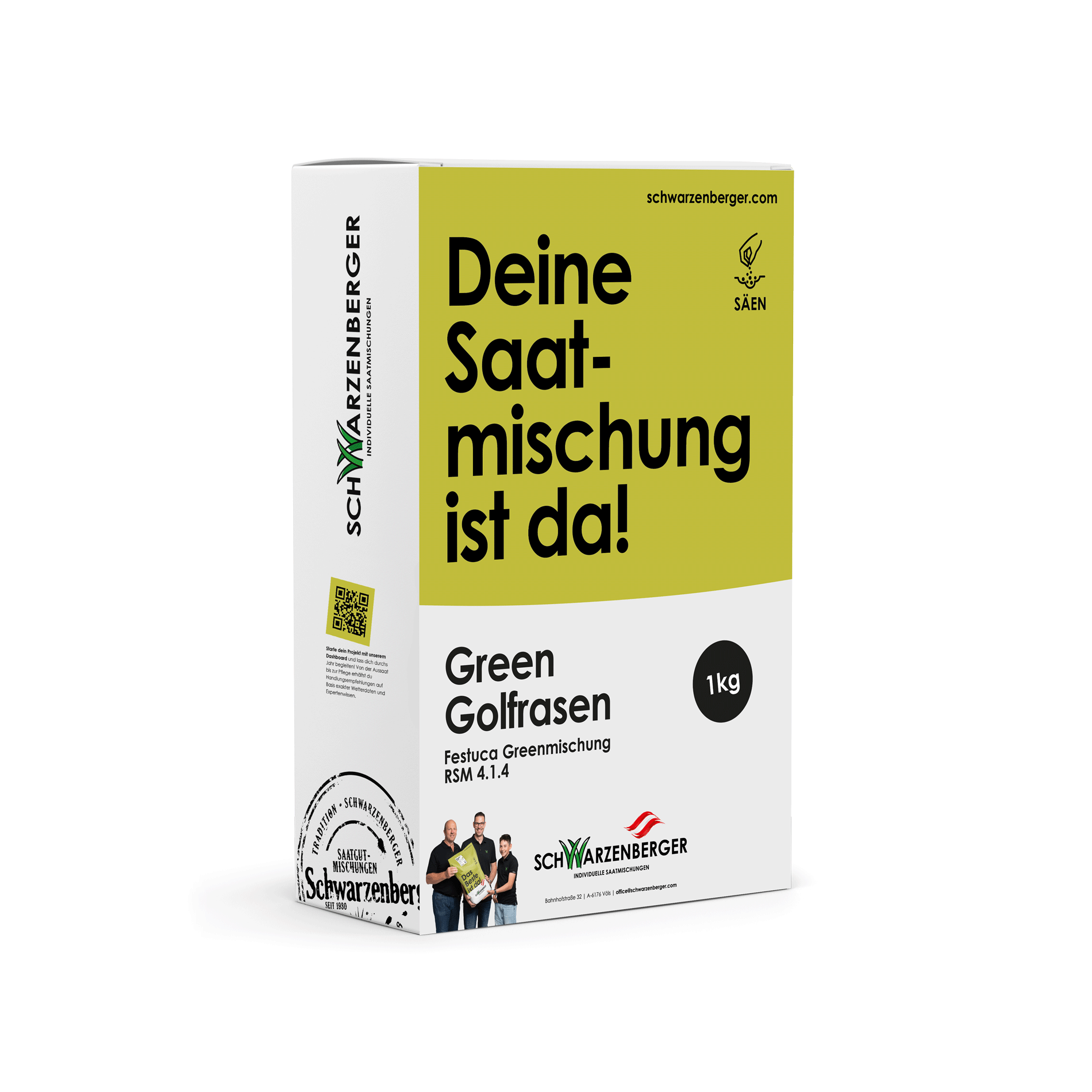 Schwarzenberger Festuca Greenmischung RSM 4.1.4 1 kg Verpackung
