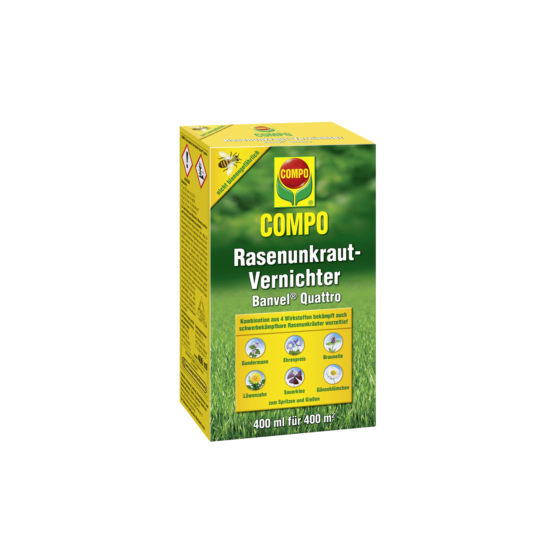 Schwarzenberger Compo Rasenunkraut-Vernichter Banvel® Quattro Verpackung