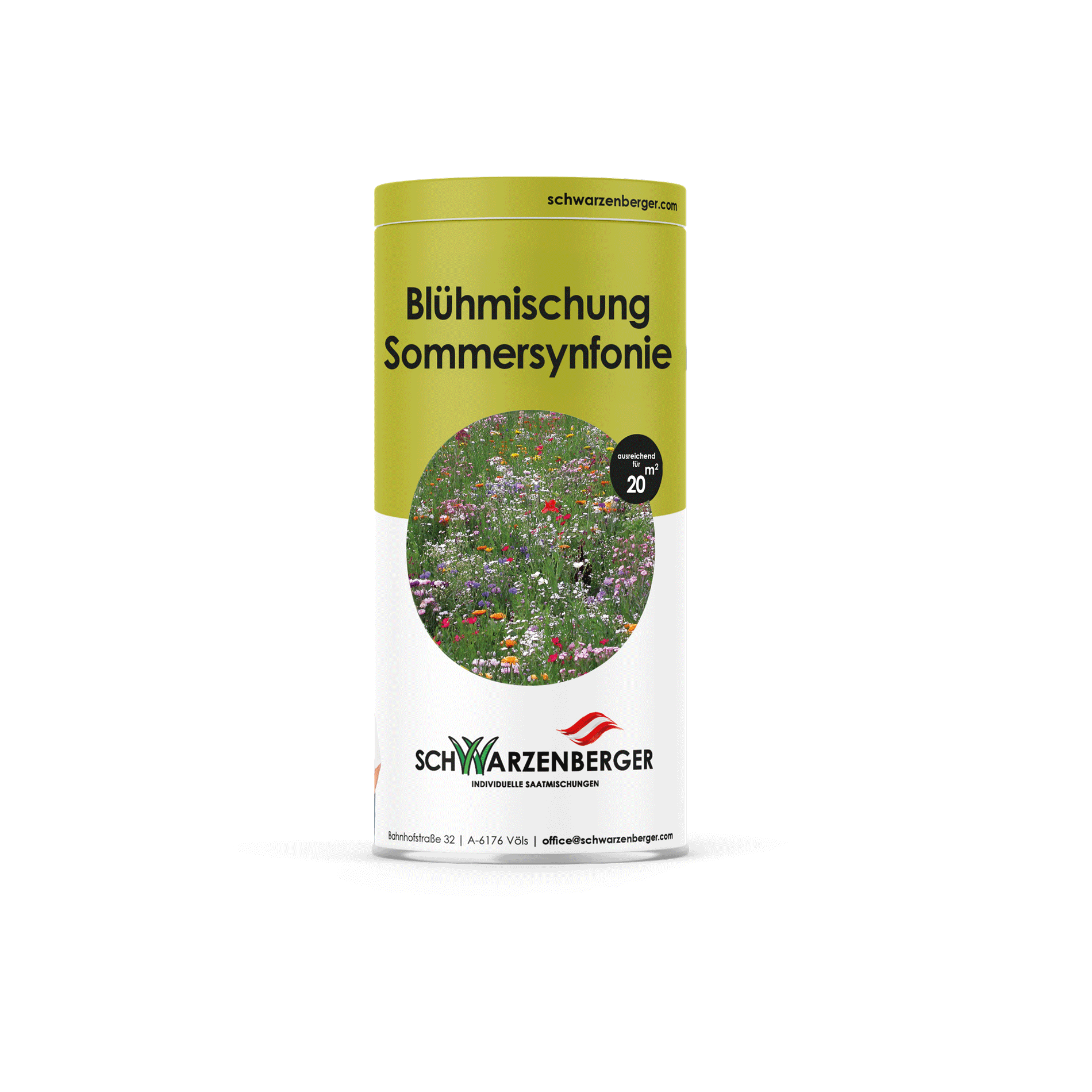 Schwarzenberger Einjährige sommerliche Blühmischung "Sommersynfonie" für 20 m² Verpackung