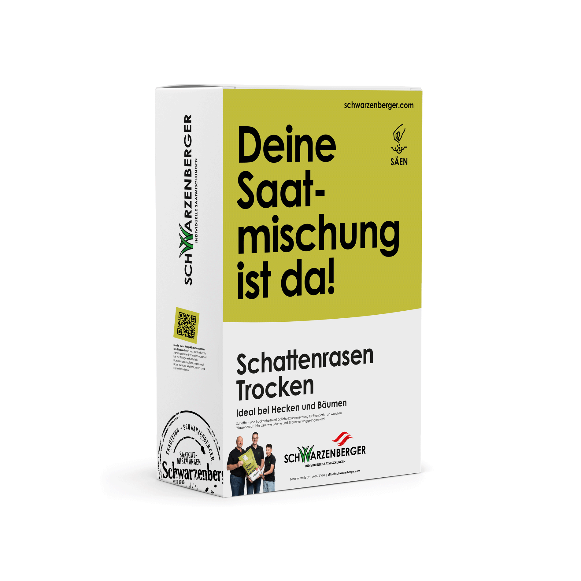 Schattentoleranter, strapazierfähiger Rasen für trockene Bereiche