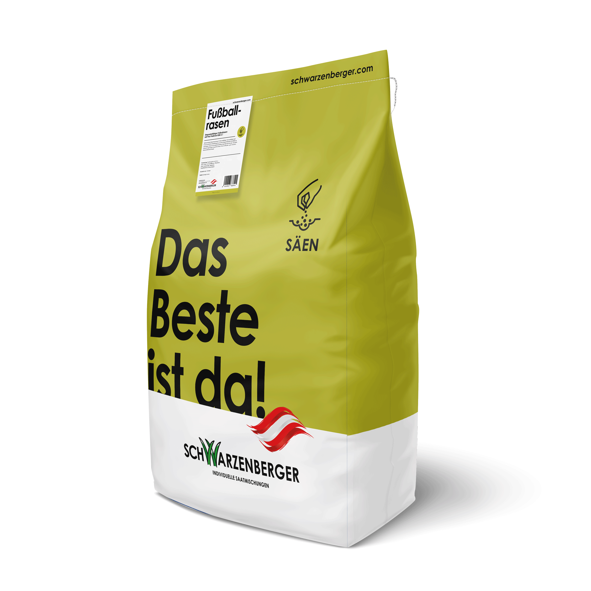 Strapazierfähiger Fußballrasen mit Poa Pratensis RSM 3.1 | 25 kg Strapazierfähiger Fußballrasen mit Poa Pratensis RSM 3.1 | 25 kg